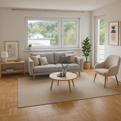 Helle Wohnung mit Sonnenbalkon und komfortablen Extras