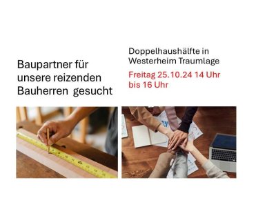 Baupartner für Doppelhaushälfte in Renningen gesucht