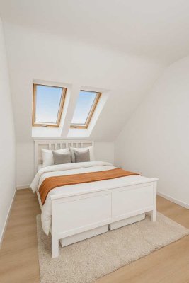Möblierte 2Z-Wohnung in Bestlage - Auf Zeit - frisch saniert, neue Küche & Bad