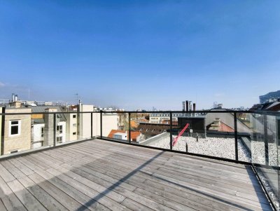 Exklusive Dachterrasse in Währing - 3 Zimmer mit top Aufteilung und großzügiger Außenfläche - Exzellente öffentliche Anbindung