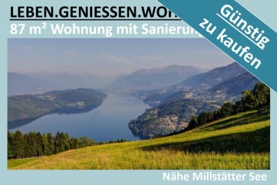87 M2 WOHNUNG MIT SANIERUNGSBEDARF