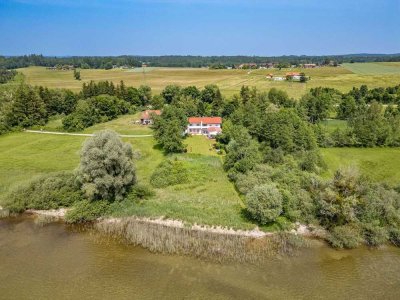 Traumhaftes Haus am See. Liegenschaft mit spektakulärem See- und Bergblick.