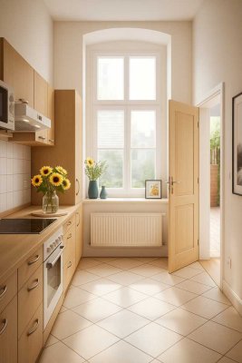Nur 4.600€/m² - Freie Altbauwohnung nahe Schönhauser Arkaden