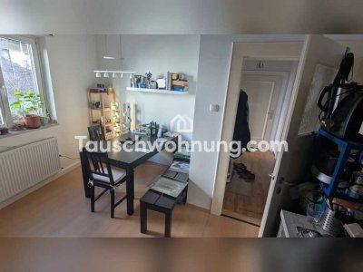 Tauschwohnung: Tausch 2-Zimmer-Wohnung mit großer Küche in Top-Lage