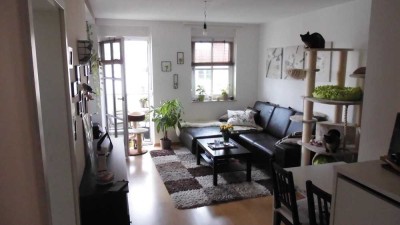 Exklusive 1,5-Zimmer-Wohnung mit Balkon in Seukendorf