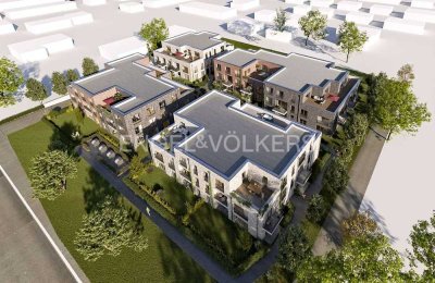 Lichtdurchflutete und energieeffiziente Neubauwohnung mit Süd-Balkon