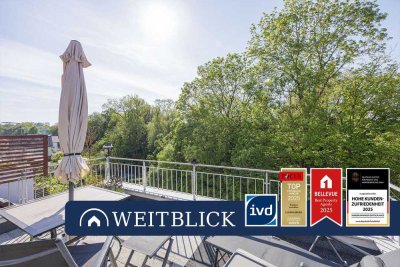 WEITBLICK: Sonnen auf der Dachterrasse!