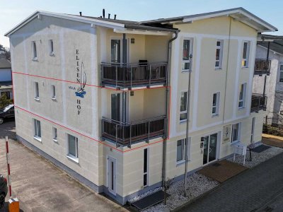 Ankommen und Wohlfühlen – Lichtdurchflutete 3-Zimmer-Wohnung mit zwei Balkonen in Göhren