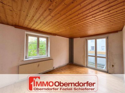 Sanierungsbedürftige Zwei-Zimmer-Wohnung mit zwei Parkplätze | RIEDERSBACH