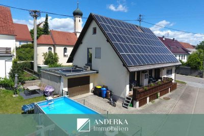 Gute Basis für Ihre eigenen Wohnideen!
Charmantes Einfamilienhaus in Waldstetten zu verkaufen!