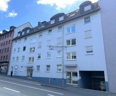 Vermietete Eigentumswohnung im gepflegten Mehrfamilienhaus aus 1997 mit Balkon und Tiefgarage