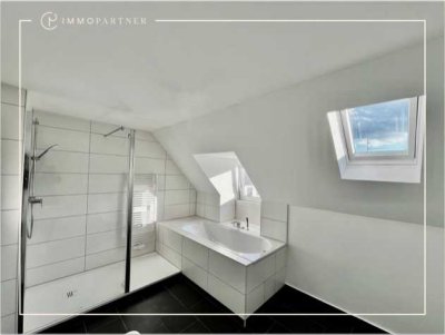 Kernsanierte Maisonette Wohnung mit Luxus Bad und moderner EBK