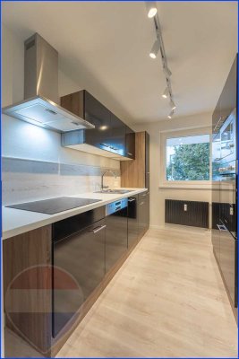 Hochwertig renovierte 2-Zimmerwohnung in Kaufbeuren – Erstbezug, Balkon, 52 m²