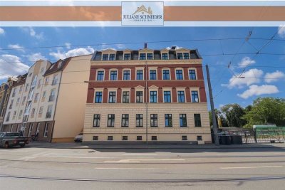 Zwischen Stadt & See – charmante 3-Raum-Wohnung mit Süd-West-Balkon & Stellplatz im Leipziger Süden