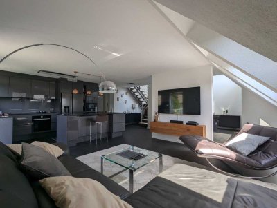 Stilvolle 4,5-Raum-Maisonette-Wohnung, möbliert, in Aidlingen-Lehenweiler