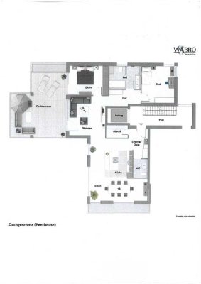 *Schick Wohnen im DG-Penthouse-Stil!* Sonnige Westterrasse u. Aufzug!