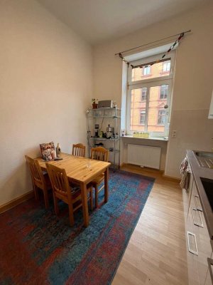 Sanierte 1 -Zimmer Altbauwhg mit Wohnküche, Tageslichtbad in Mannheim-Neckarstadt West