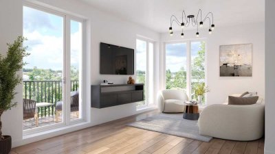 Erstbezug: Luxuriöse Penthouse-Neubau-Wohnung inklusive zwei Balkone (WG7)