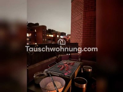 Tauschwohnung: Terrassenwohnung am Rhein – Düsseldorf ganz nah