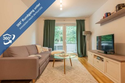 Direkt bei Passau 
Charmante 2-Zimmer-Wohnung mit Duschbad, Balkon und EBK