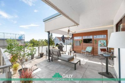 3,5-Zimmer-Penthouse Wohnung in ruhiger Lage von Backnang