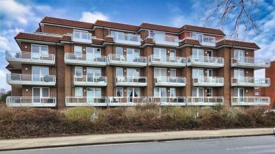 FeWo mit West-Balkon strandnah in Döse im Haus mit Schwimmbad und Sauna