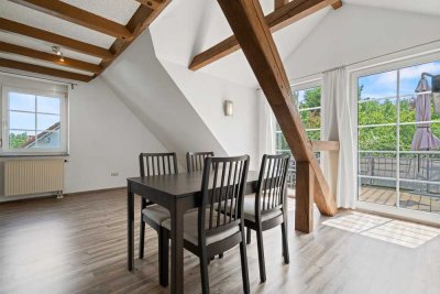Sofort verfügbar: 3-Zimmer-Maisonette-Wohnung im schönen Adler-Quartier in Bronnen