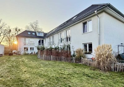 Komfortable 4-Zimmer-Wohnung
mit Balkon und Garten