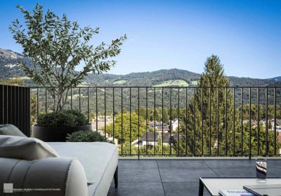 Am höchsten Punkt der Josefiau: Exklusives Penthouse mit Berg- und Festungsblick