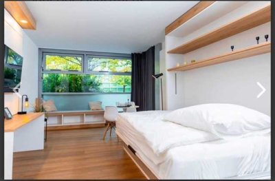 All inclusive Miete - Möbliertes Studioapartment an der Isar