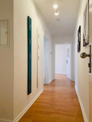 Perfekt geschnittene 2 Zi-Wohnung, teilmöbliert, City / Uni / Zoo/ Park