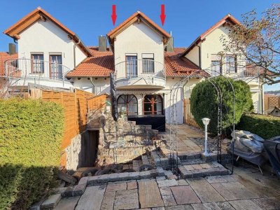 *Gepflegtes Reihenhaus mit ELW, Garage und Stellplatz im Freien in Feldrandlage von CW-Heumaden*