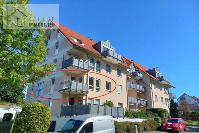 FÜR SELBSTNUTZER - Wunderschöne 3-R-Whg. mit Süd-Balkon, TG-Stellplatz, Bj. 1996 - Werdauer Randlage