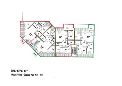 Attraktive 4 Zimmer DG Wohnung mit Balkon in Alsdorf