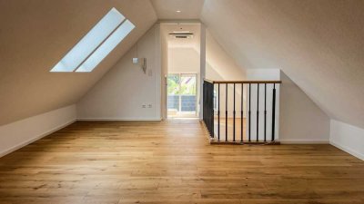 Modern & offen: 4-Zimmer-Maisonette mit Balkon, Garage und Stellplatz in Bestlage