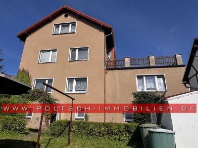 Geräumiges Doppelhaus mit großem Grundstück in ruhiger Wohnlage von Ronneburg