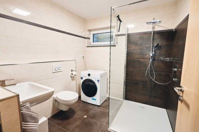 Moderne 2,5-Zimmer-EG-Wohnung, möbliert, voll ausgestattet, für 6-24 Monate zu vermieten