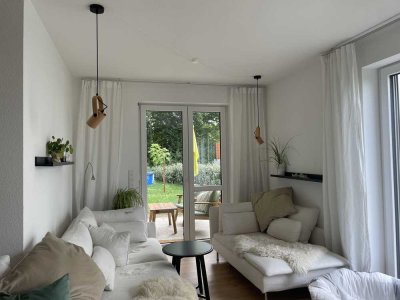 Moderne Neubauwohnung mit großem Garten & 2 Terrassen im Neubaugebiet K2 in Kandel
