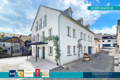 Pölich: Teilsaniertes Weingut mit Garage, Weinkeller, Scheune, Terrasse, Balkon und Garten