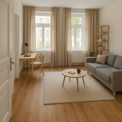 Frisch renovierte Altbauwohnung mit Balkon - ruhig & zentral in Gohlis