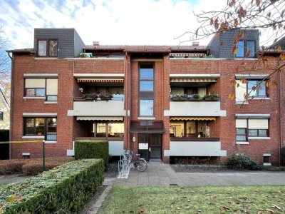 3-Zimmer-Dachgeschoss-Wohnung in zweiter Reihe an der Kaltenweide