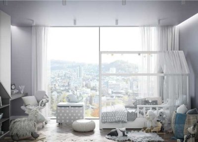 Erstbezug Dreizimmerwohnung mit Panorama-Blick