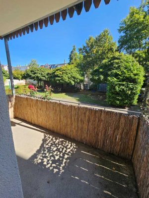 Attraktive 1-Zimmer-EG-Wohnung mit Balkon in Markkleeberg