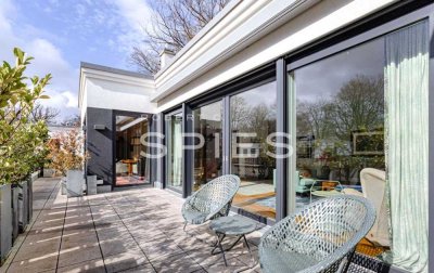 Eichenhof - Besonders exklusives Penthouse mit großer Dachterrasse in bester Lage von St. Magnus