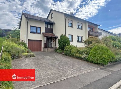 Besonderes Wohnhaus mit Einliegerwohnung – durchdachte Aufteilung mit Zwischengeschossen in Hilders
