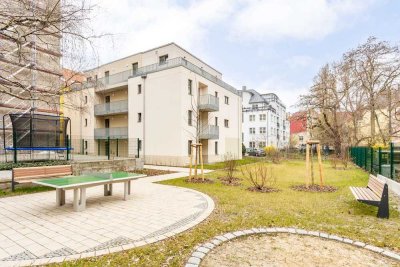 Direkt bei der HTW-Berlin - Barrierefreies 2-Zimmer-Apartment mit Terrasse und EBK