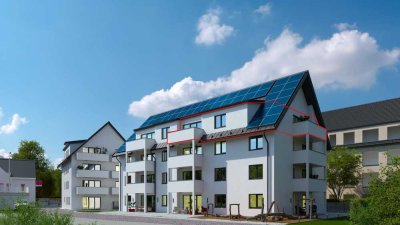 3-Zimmer-Wohnung mit 2 Balkone im DG