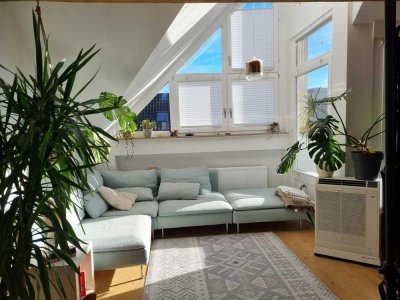 3-Zimmer Dachgeschosswohnung mit Loft-Flair in Heilbronn-Horkheim ohne Makler-Gebühr