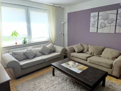 Möblierte 2 Großzimmer Wohnung in Frankfurt Nähe Skyline Plaza