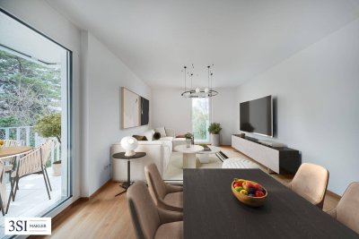 Riverside Living Alte Donau: Exklusive 2-Zimmer-Neubauwohnung mit zwei Balkonen - PROVISIONSFREI!
